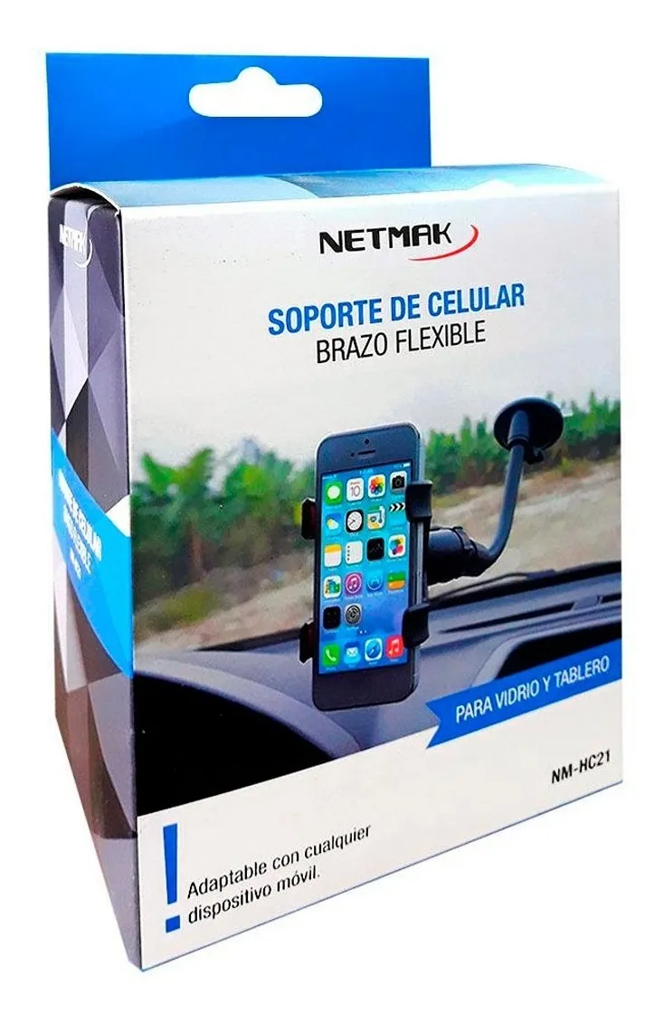 defensa Orgulloso flexible Soporte Para Celular Netmak Nm-hc21 Con Brazo Flexible -