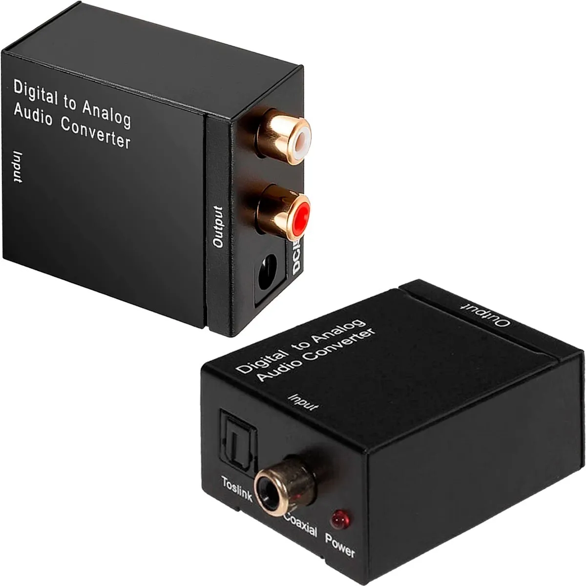 Conversor Audio Digital Optico A Analogico Rca Jack 3.5mm 